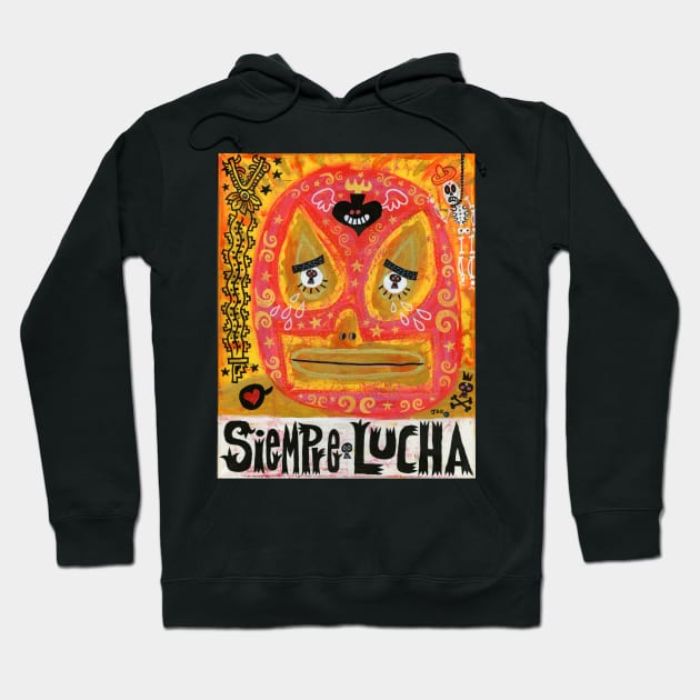 Siempre Lucha Hoodie by MEXOPOLIS